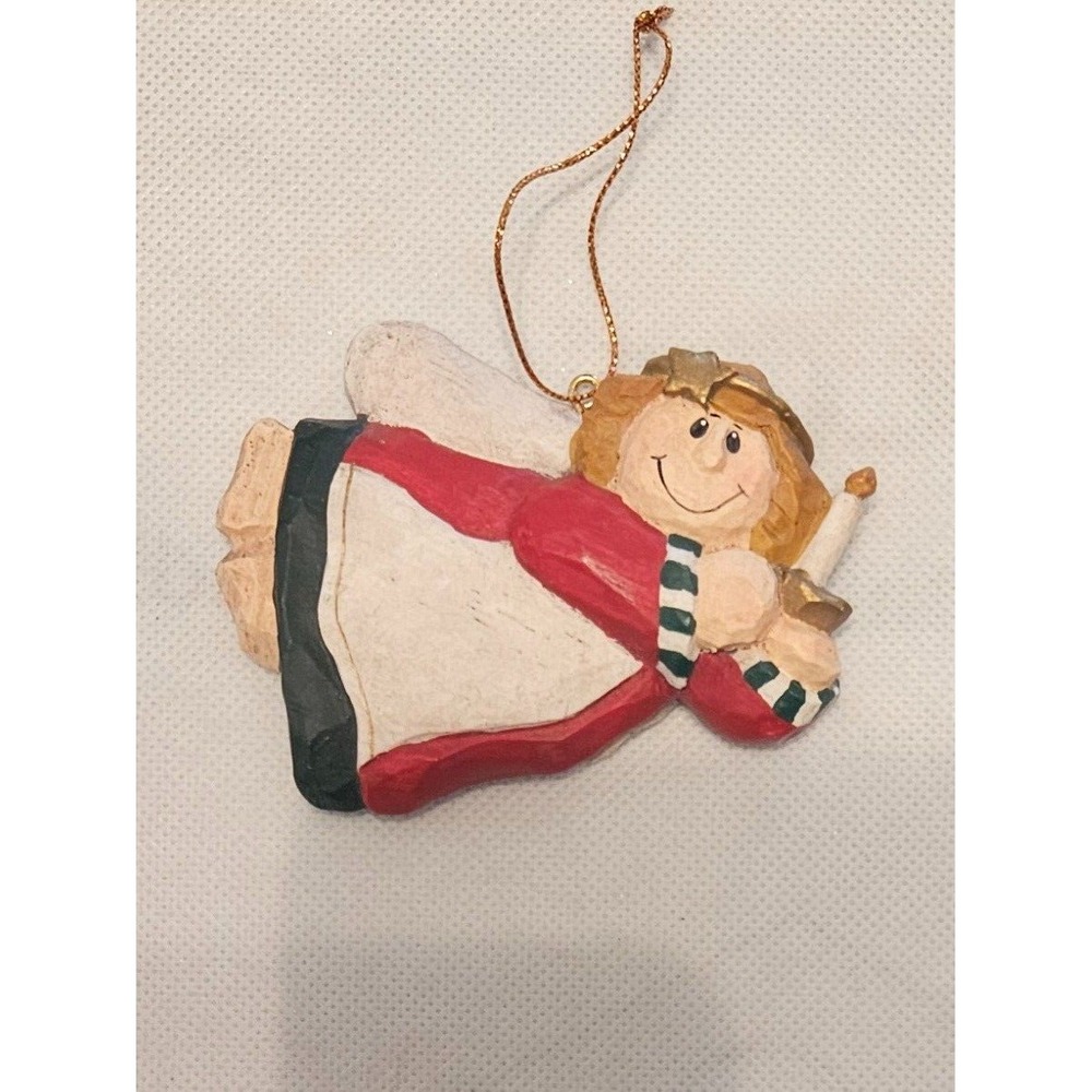 Cannon Falls Angel Ornament Christmas Tree Decoration Holiday Decor Cute Smiley